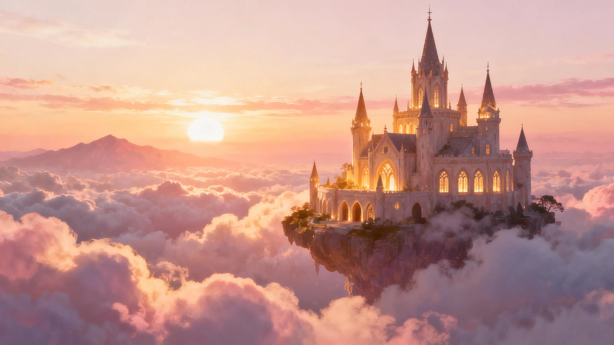 Fantasy Landscape - AI generated landscape by Flux 3